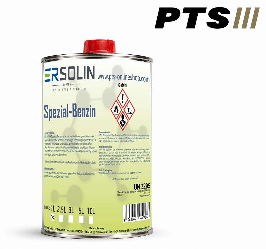 Spezial-Benzin 1L Waschbenzin Reinigungsbenzin Produktbild 