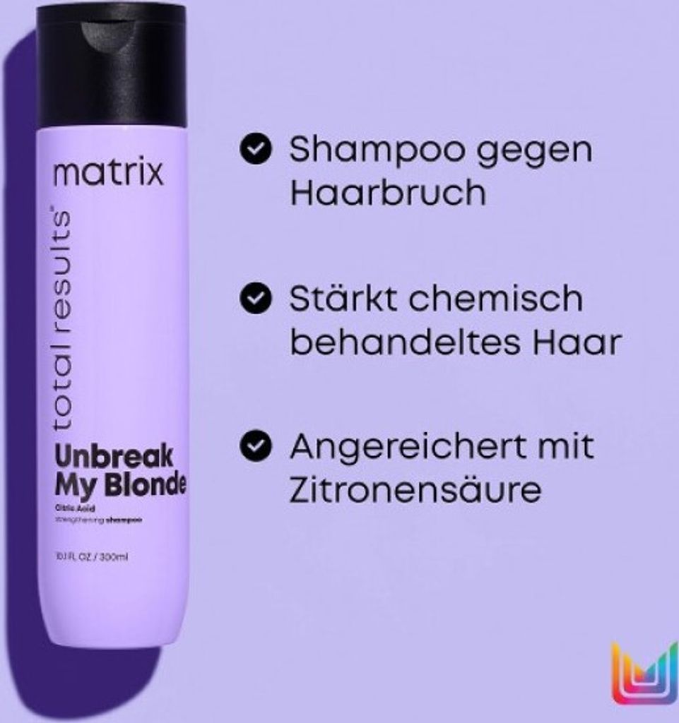 Matrix Total Results Unbreak My Blonde Shampoo 300 ml Produktbild 3