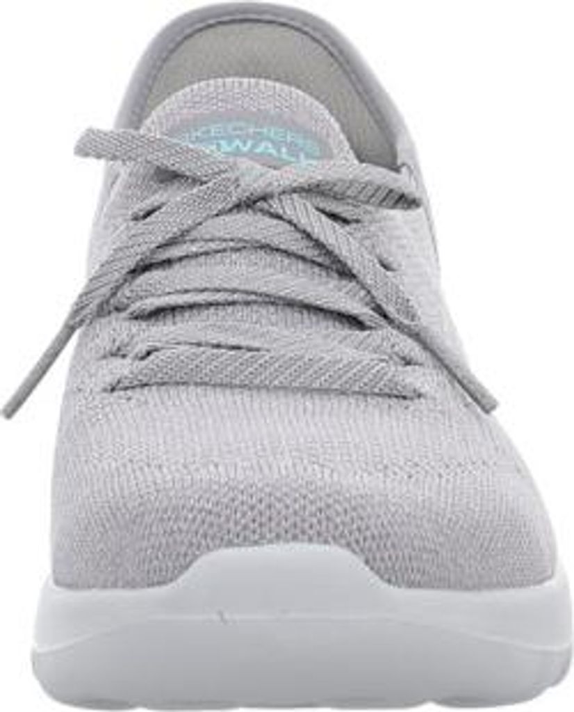 Sportliche Slipper für Damen in grau