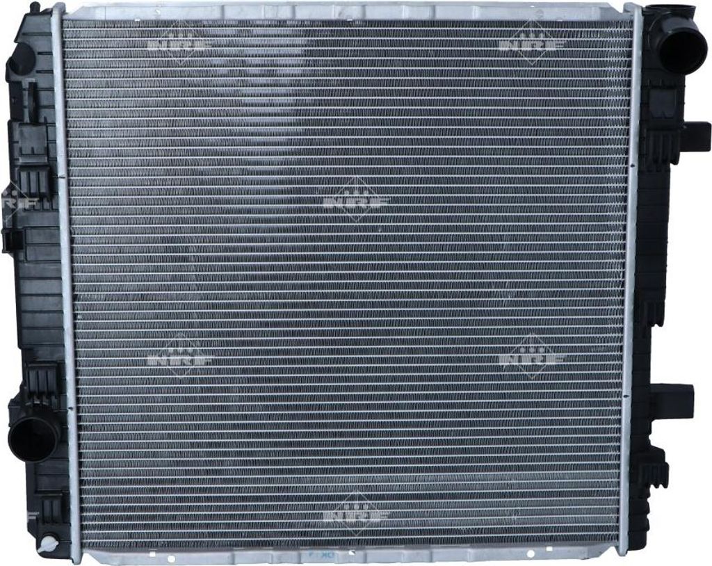 Kühler Motor Kühlrippen 569 - 558 mm Alu NRF für u.a. MERCEDES-BENZ ATEGO