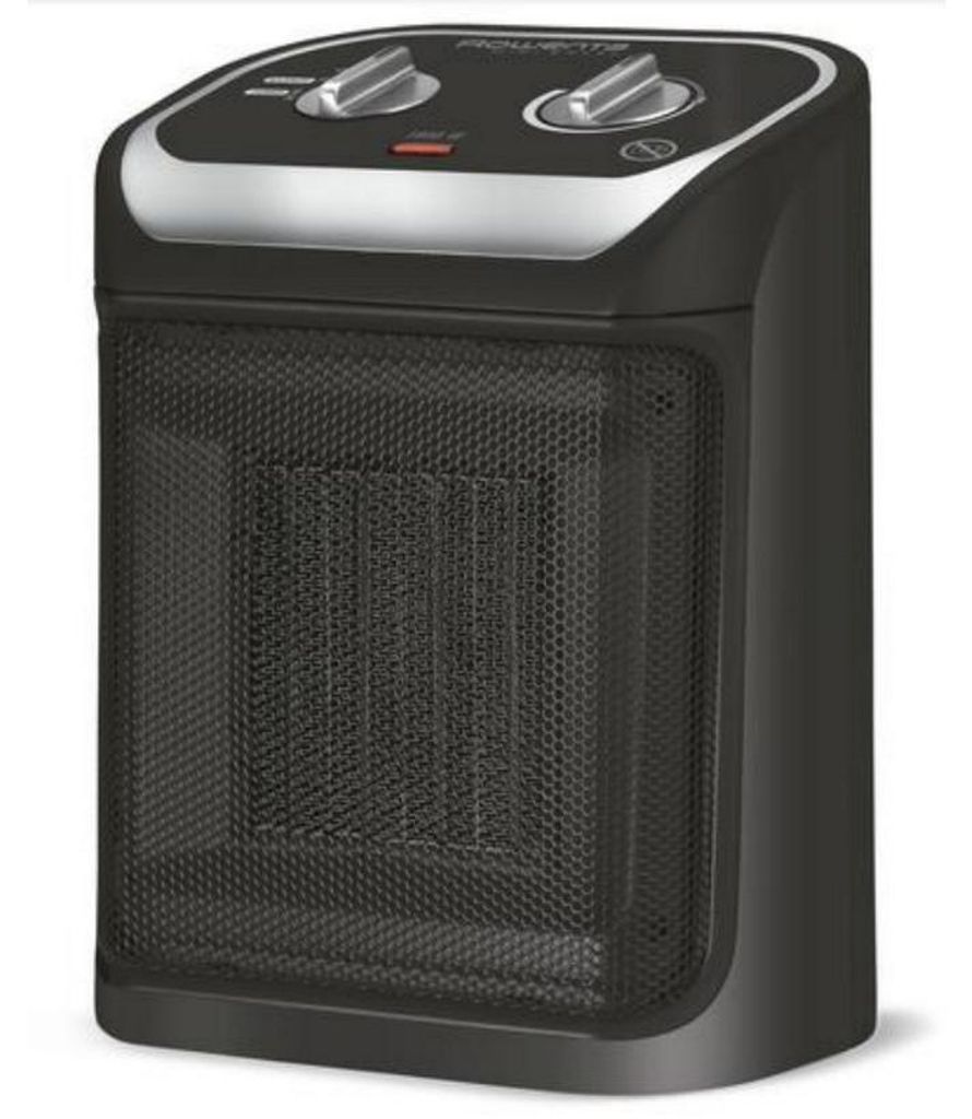 Termoventilatore in Vetroceramica 1800w nero Rowenta Immagine del prodotto 
