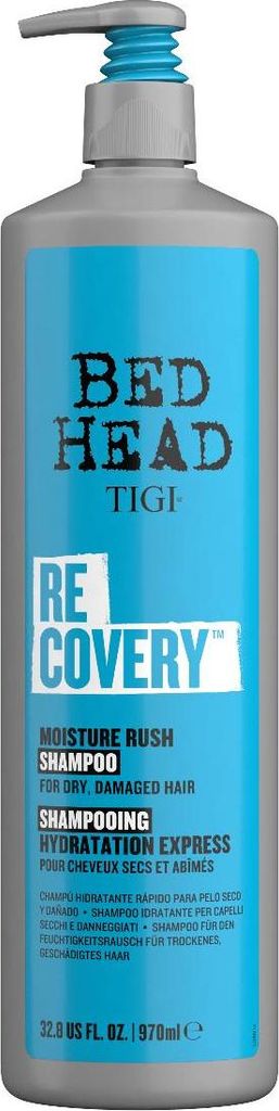 Bed Head Recovery Shampoo, 970 ml, Shampoo, Professionell, Frauen, Gefärbtes Haar, beschädigtes Haar, trockenes Haar, Feuchtigkeitsspendend, Schu...