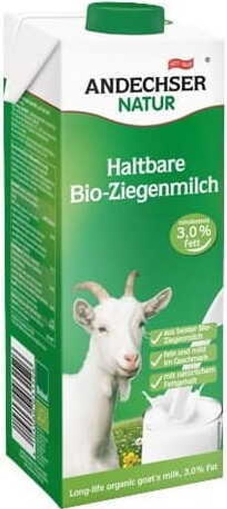 Plnotučné kozí mléko 3,0 % tuku 1 litr Obrázek produktu