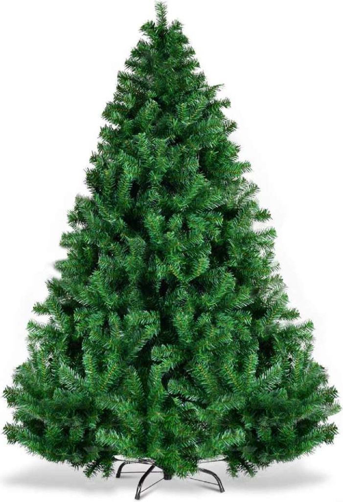 COSTWAY 180 cm Albero di Natale artificiale con 1000 punte Immagine del prodotto 