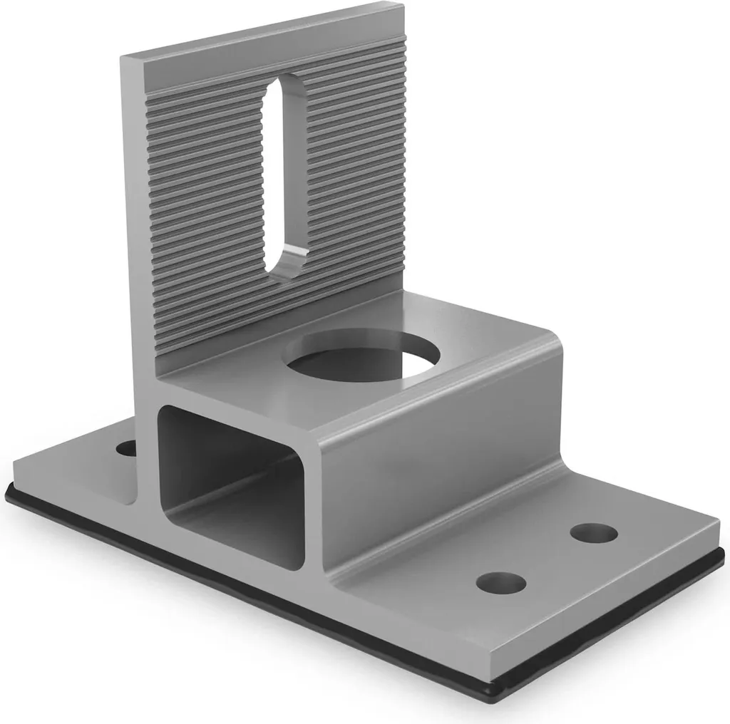 Fixation de toiture enwitec pour toits bitumés - Support 1 pièce fiable