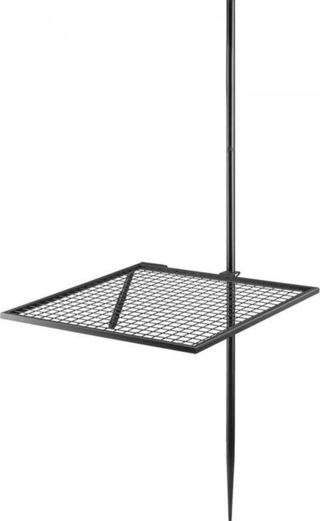 Portable Stahlkampfeisen - Schweres Einzelleges offenes Feuer - Grill - Wärmeabführhandgriff