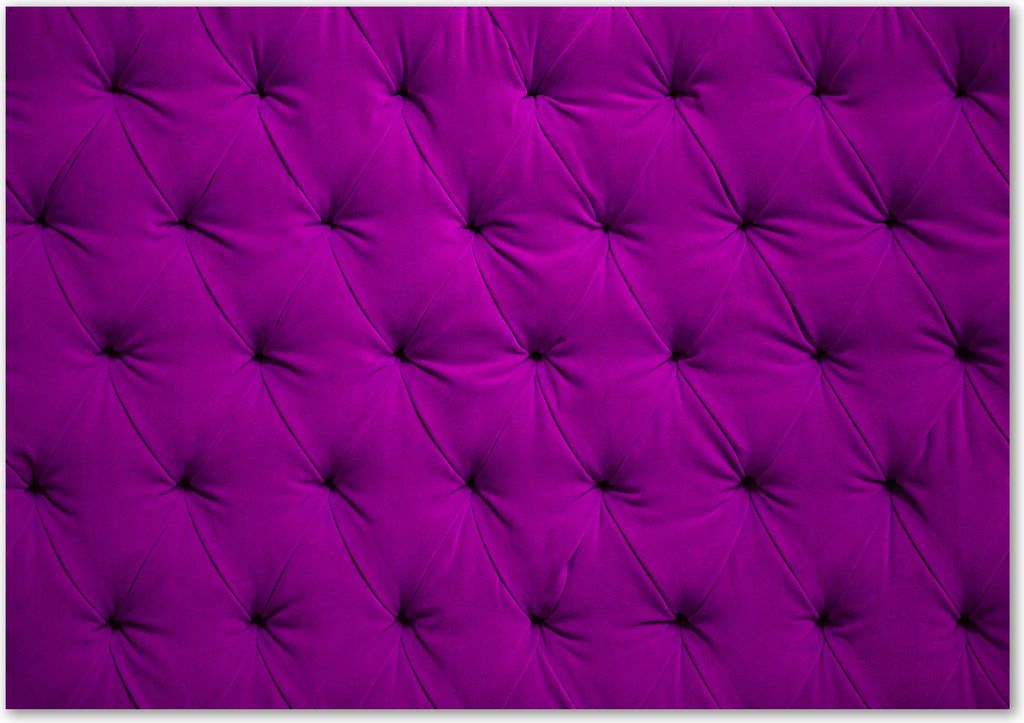 Tulup Leinwandbild - 100x70 cm - Wandkunst - Drucke auf Leinwand - Leinwanddruck - Kunst: modern & klassisch - Rosa - Samtwand