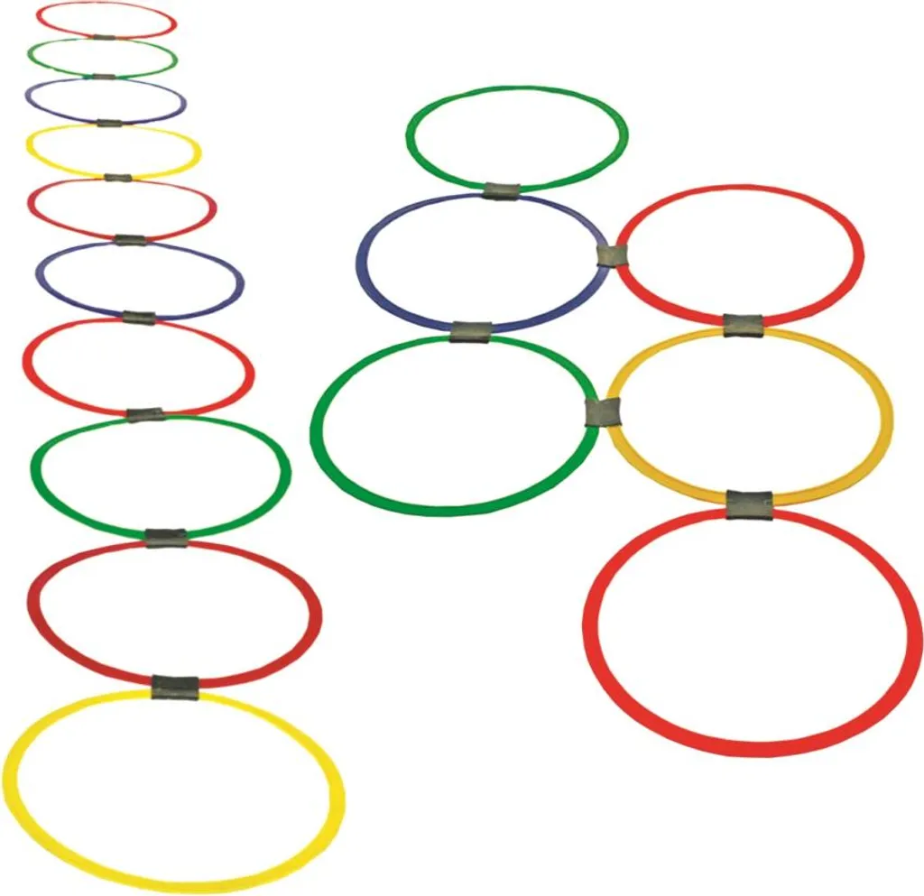 Megaform Reifen Set : Cerceaux Rythmiques pour Motricité et Jeu Enfant