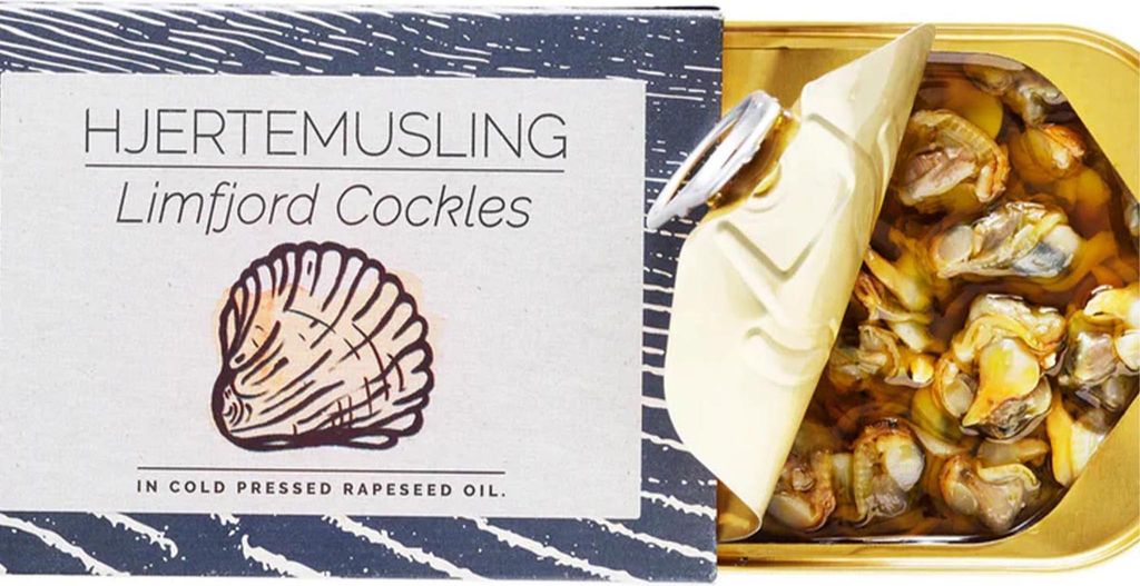 FANGST HJERTEMUSLING: Dänische Herzmuscheln in Produktbild 