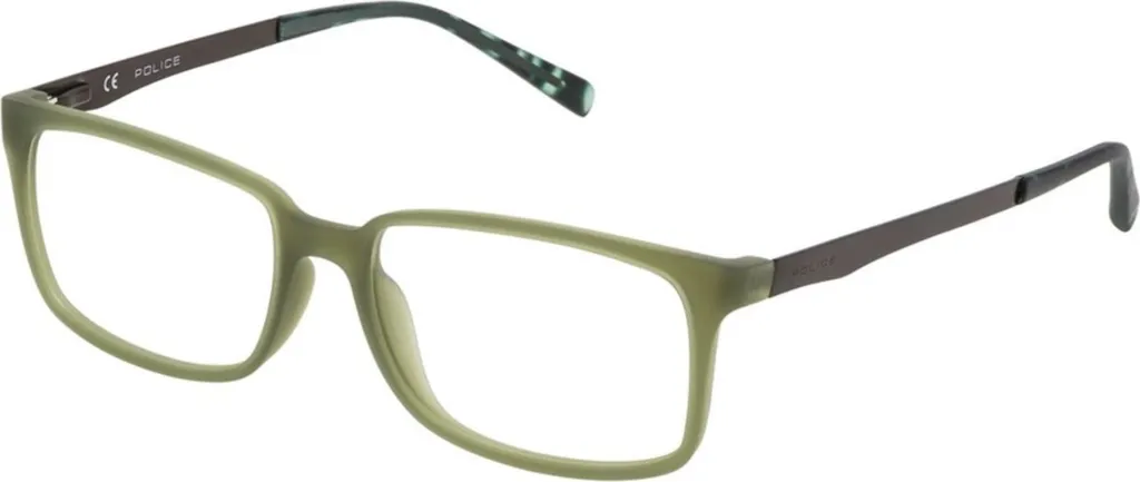 Monture de lunettes Police VPL259M 54 Gris Anthracite pour Homme Chic