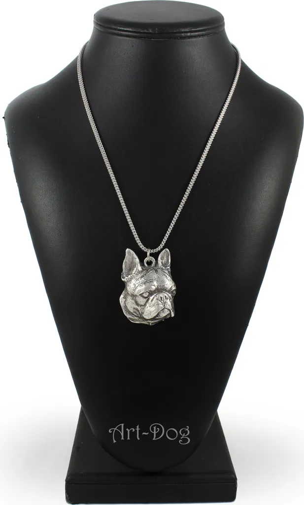Collana Ricordo Boston Terrier Art-Dog: Ciondolo Cane Argento 925