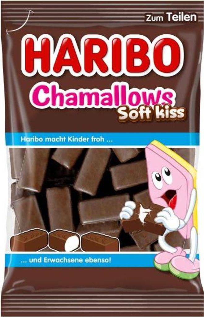 Haribo Chamallows Soft Kiss (1X200g Beutel) Produktbild 