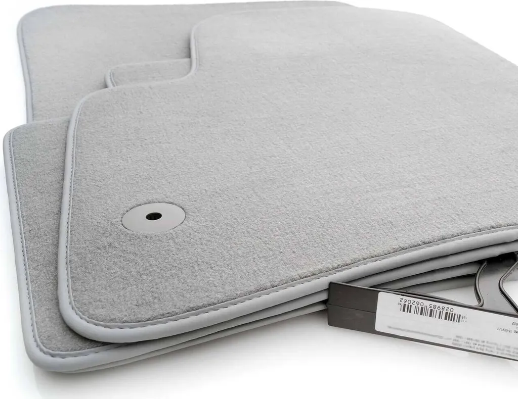 Kit 4 Tappetini Porsche Cayenne 957 2002-2010 Moquette Grigio Velours