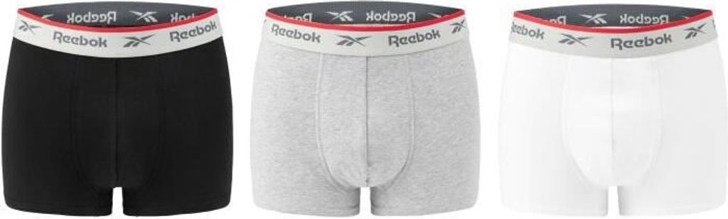 Reebok Herren-Boxershorts 3er-Pack Größe XL