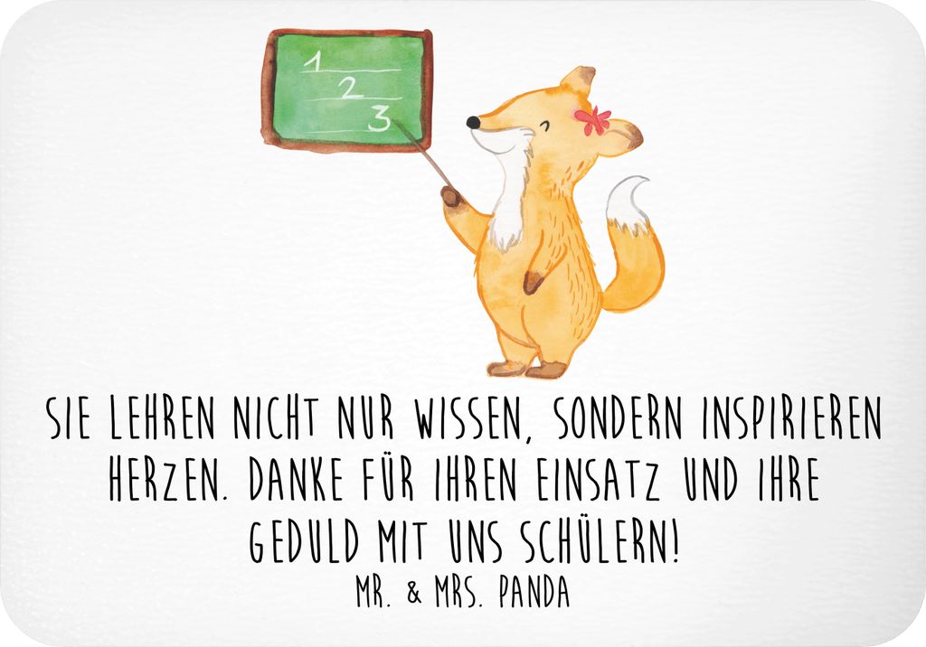 Mr. & Mrs. Panda magnet Danke Lehrer - Weiß - Geschenk, whiteboardmagnet, Lieblingslehrer, Schuljahresende, Bedanken, Anerkennung, Dankbarkeit, ha...