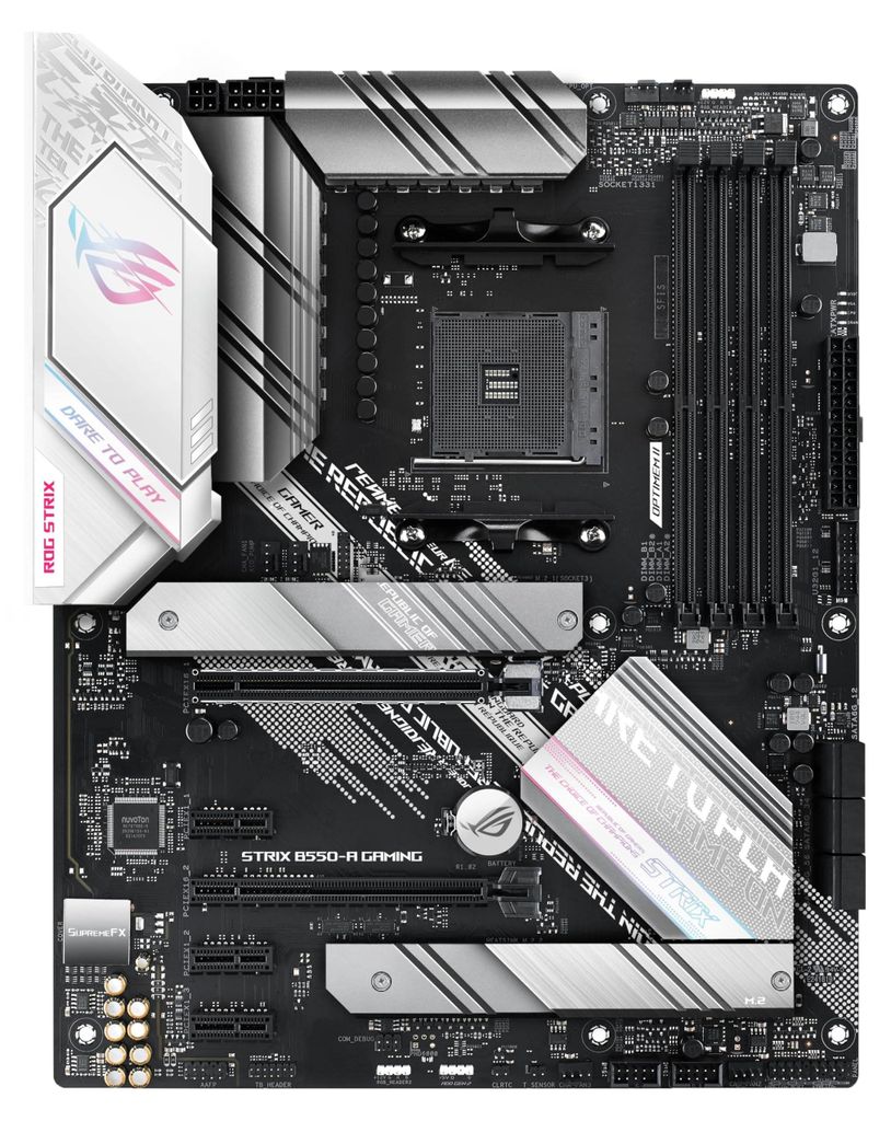 Asus | ROG STRIX B550-A GAMING | Famille de processeurs AMD Image du produit 