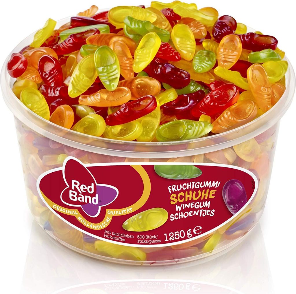 Red Band fruit gum shoes o smaku owocowym 5 asortyment Zdjęcie produktu 