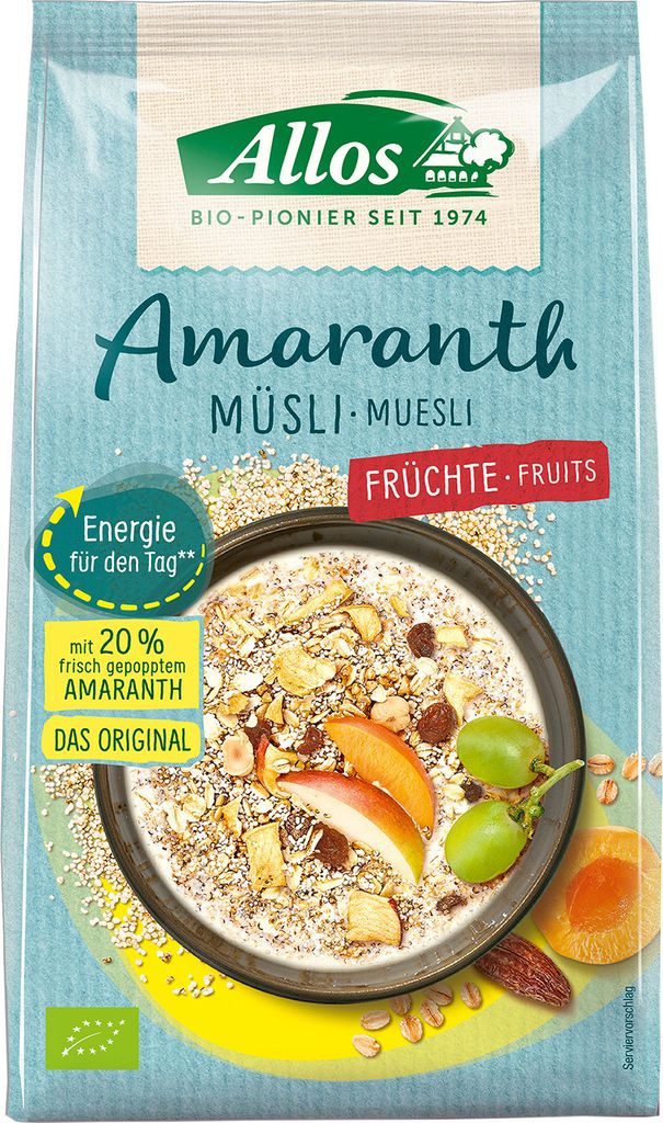 Allos Amaranth Früchte Müsli 375g Müsli Kaufland.de