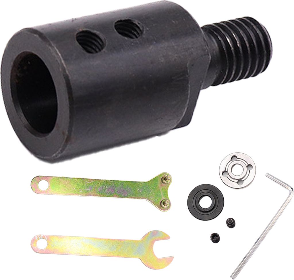 6pcs/set 5mm-14mm M10 Langable Saw Chuck-Adapter Raudy einfach zu installieren Zubehör dedizierte Kupplungsadapter für die Fabrik-12 mm