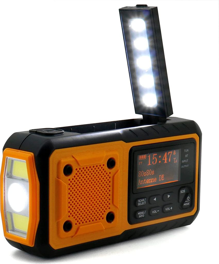 Soundmaster DAB112OR Orange Rádio DAB+/UKW-RDS s Bluetooth Obrázok produktu 10