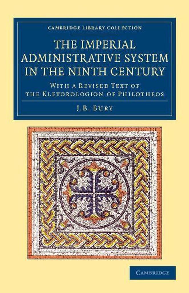 The Imperial Administrative System in the Ninth Century