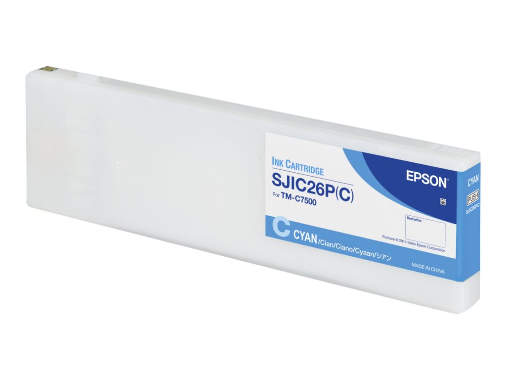 Original Epson SJIC26PC Tintenpatrone Cyan