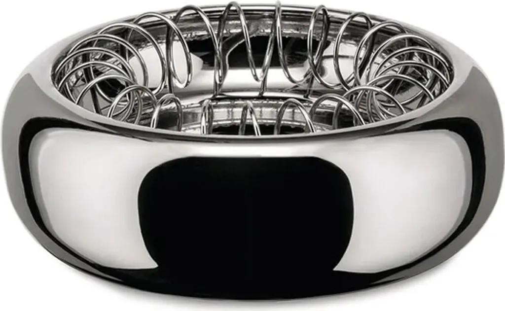 Cendrier Design Alessi 12cm en Acier Poli - Finition Miroir Inoxydable