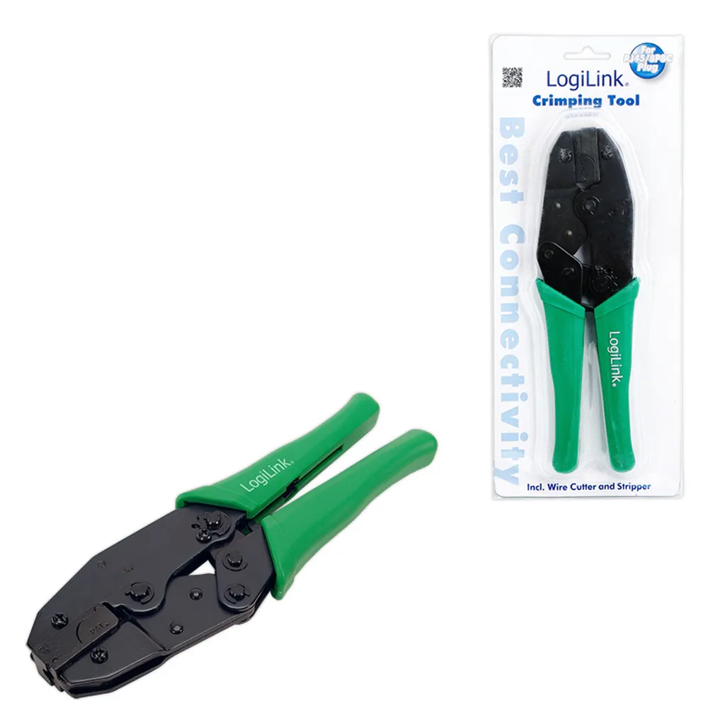 Outil de sertissage pour câbles réseau Hirose 8P8C LogiLink WZ0013 métal