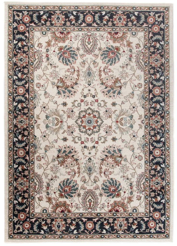Tapis salle de séjour XXL 300 x 400 cm style moderne chic crème