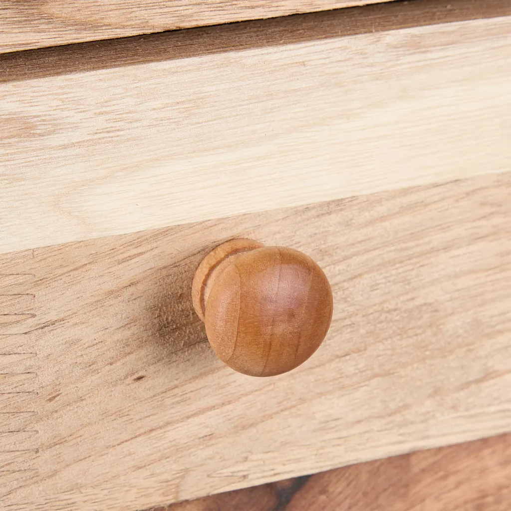 Table de téléphone en bois design scandinave petite table d'appoint - 6