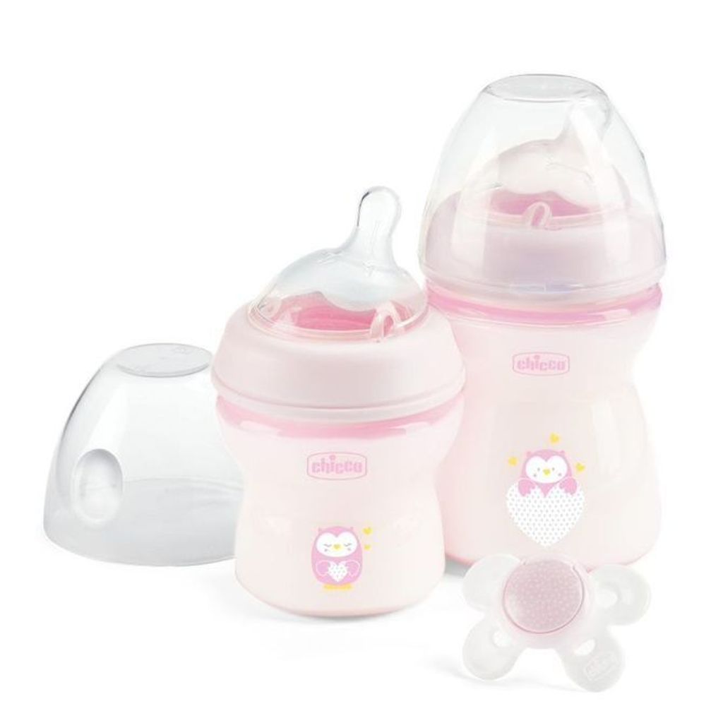 Chicco NaturalFeeling set anti-coliques et tétine, 0 mois, Image du produit 