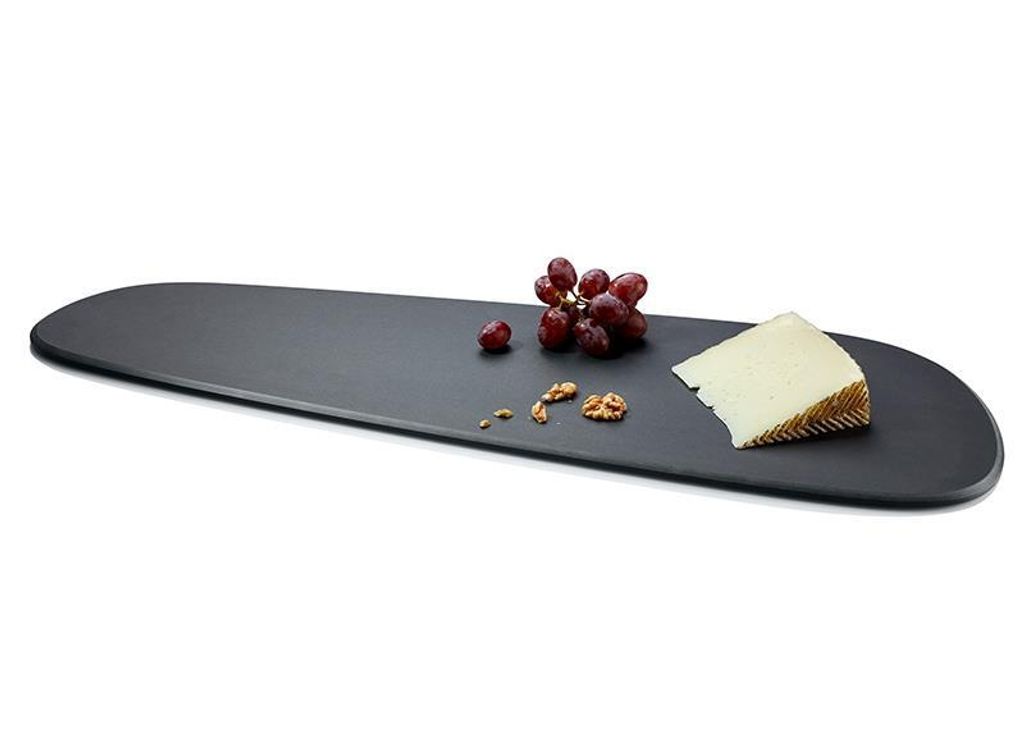 Continenta Vorteilset 1x 2 Stück Servierbrett PEBBLE, Duracore 64,7x22x0,9cm 5325 und Geschenk + Spende