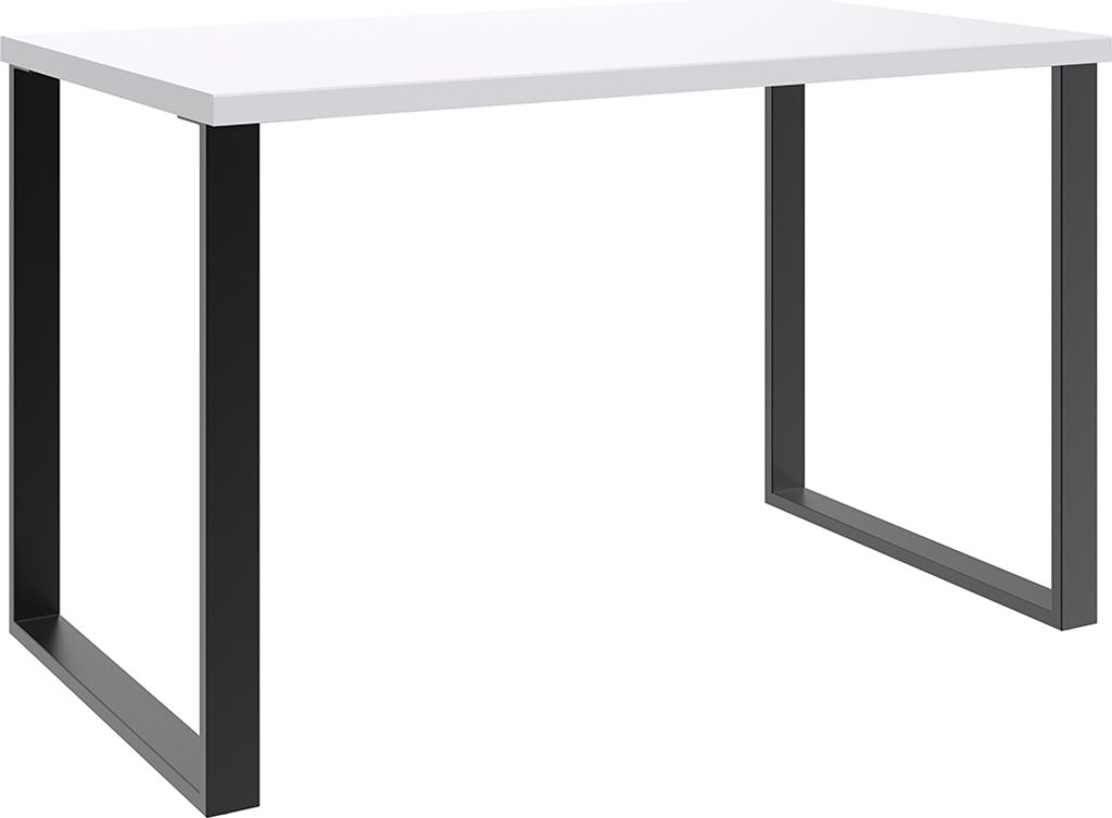 Schreibtisch 120cm in weiß, HILLSTON-43