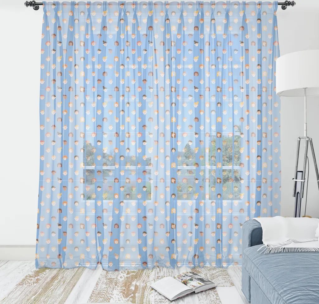 Arazzo Multiculturale 135x274 ABAKUHAUS - Copertura Pareti XL