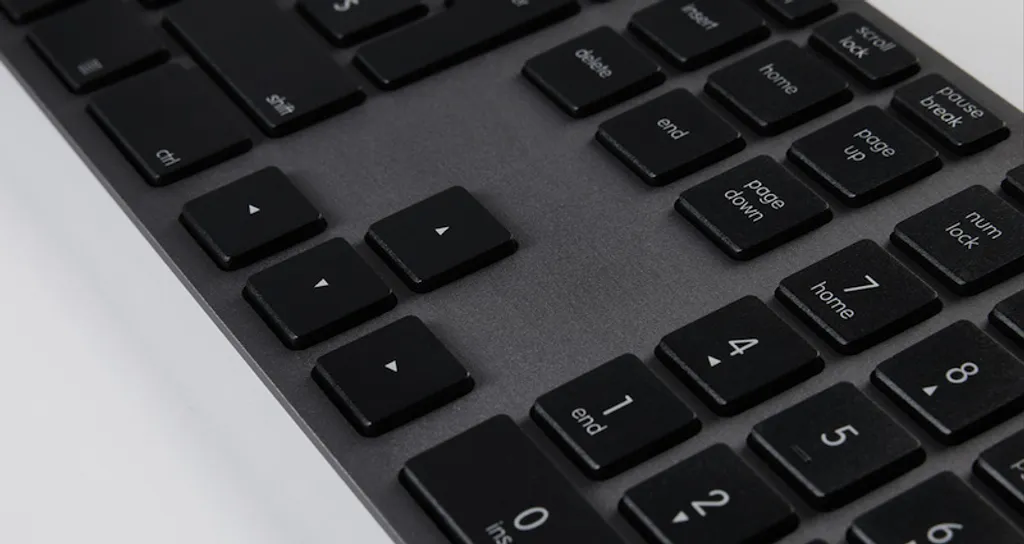 Clavier d'ordinateur gros caractères Windows LMP QWERTZ SpaceGrau