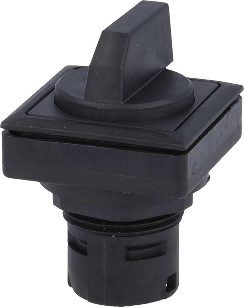 Georg Schlegel Wahlschalter rastend quadratisch, OKTRON-JUWEL Beleuchtbar: Nein Beschriftbar: Nein - 1 Stück