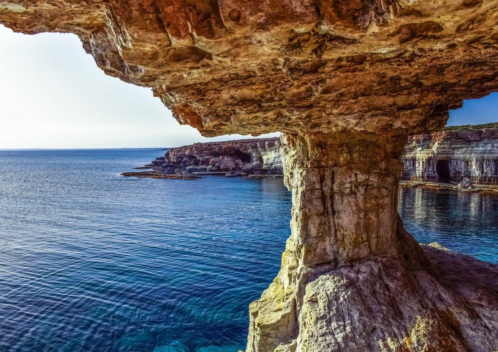 hansepuzzle 26909 - Meereshöhlen Puzzle, 260 Teile, Natur, 41,0 x 28,0cm mit hochwertiger Aufbewahrung, Kartonbox und wiederverschließbarem Beutel