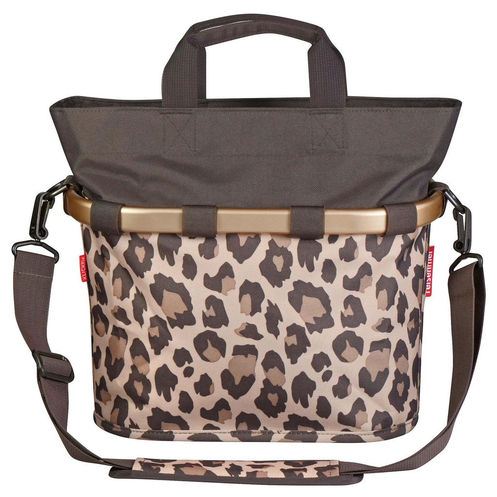 Klickfix Bikebasket Oval S, Leo Macchiato Produktbild 