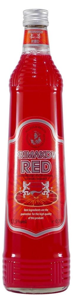 Primakov Red Blutorangen-Likör Produktbild 