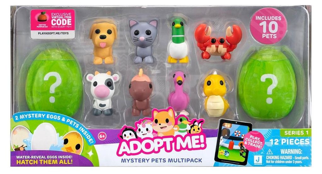 Jazwares AME0050 - Adopt Me! - Figurenset 10er-Pack, Produktbild 