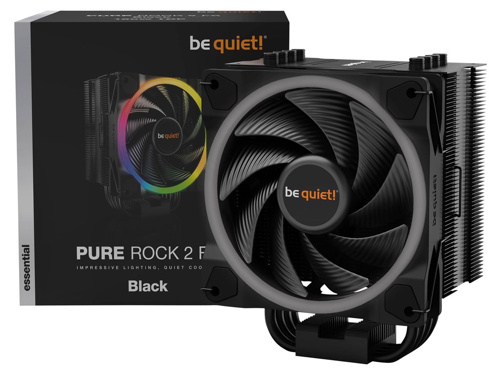 be quiet! Kühler Pure Rock 2 FX Black                 Immagine del prodotto 