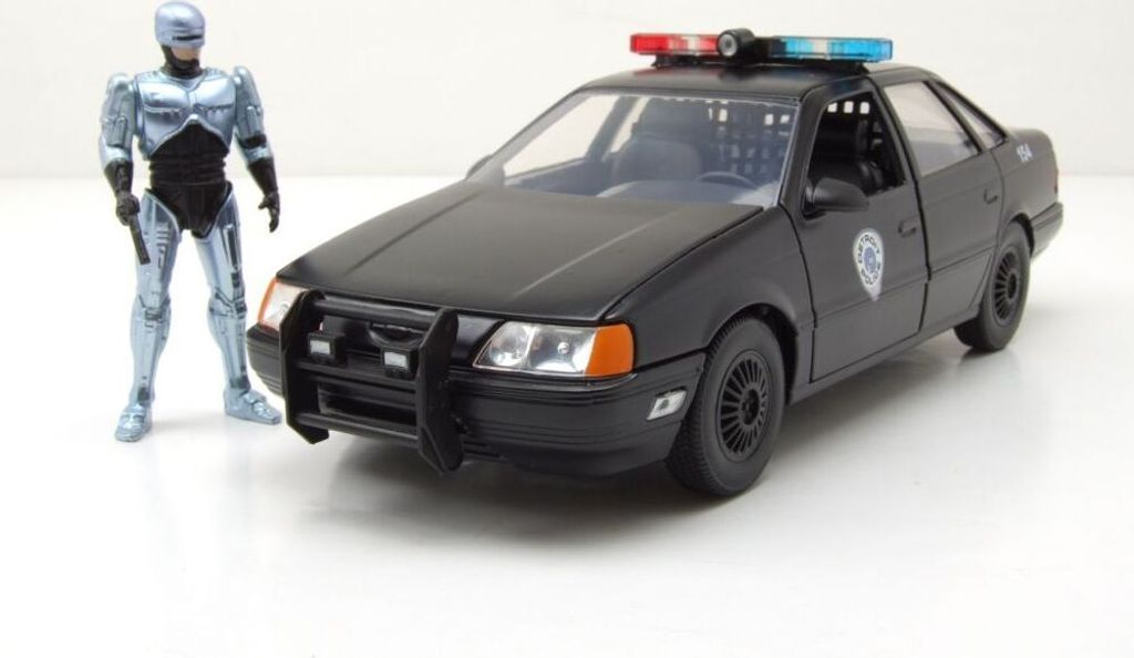 Jada Toys 253255060 Ford Taurus Police 1986 schwarz RoboCop Produktbild 
