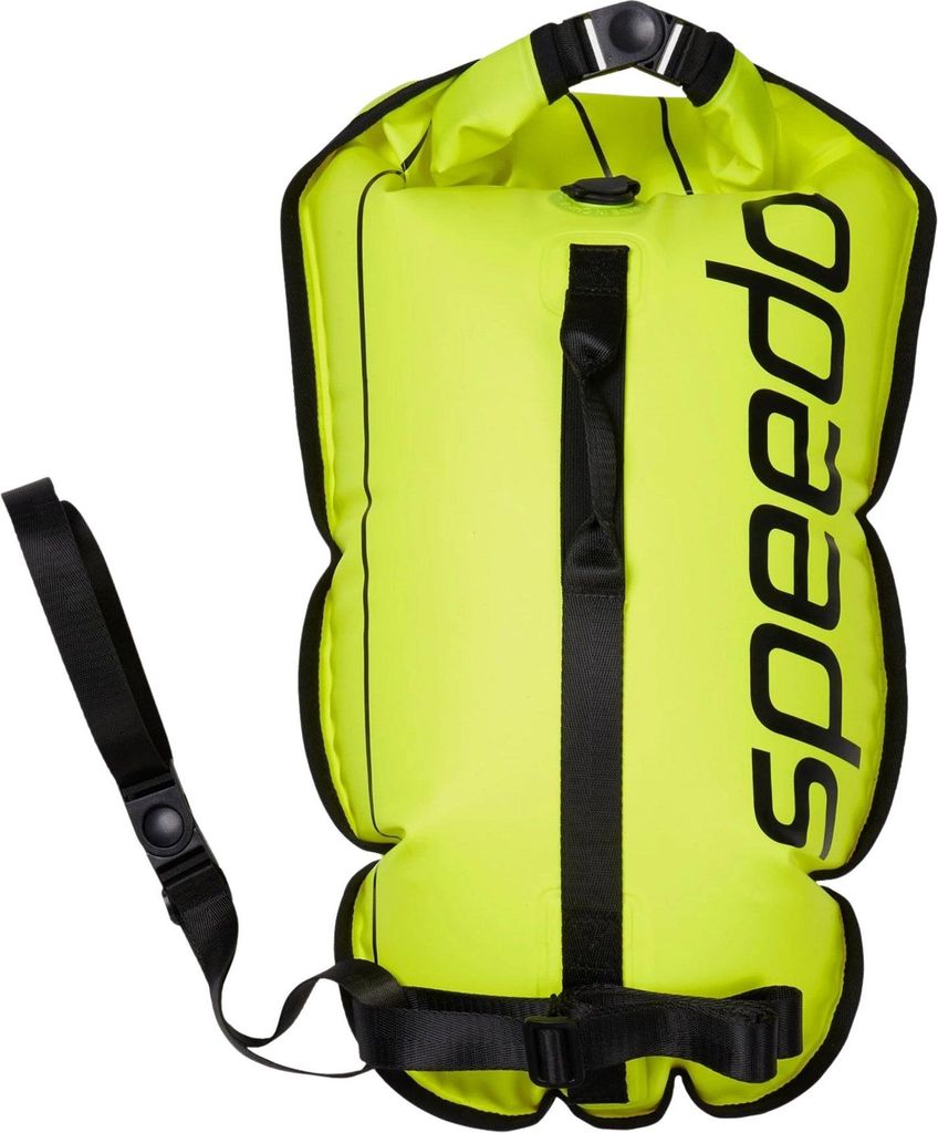 Speedo Schwimmboje Dry Bag Open Water - Gelb - Sichtbarkeit Schwimmen