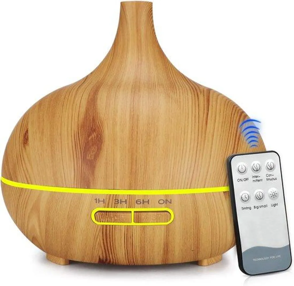 Humidificateur Silencieux 400ml avec Arrêt Automatique et 7 Couleurs