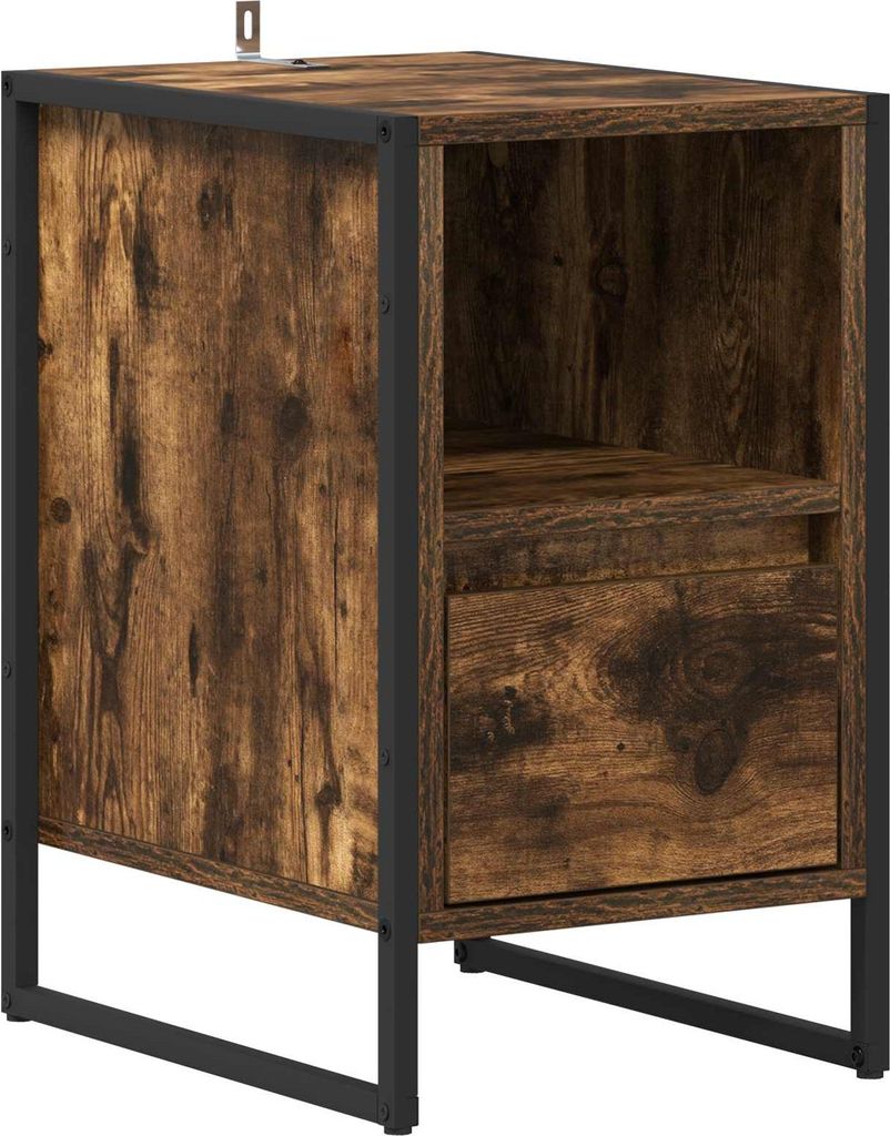 Nachttisch Raucharbe 39,5 x 30 x 50 cm Holzwerkstoff