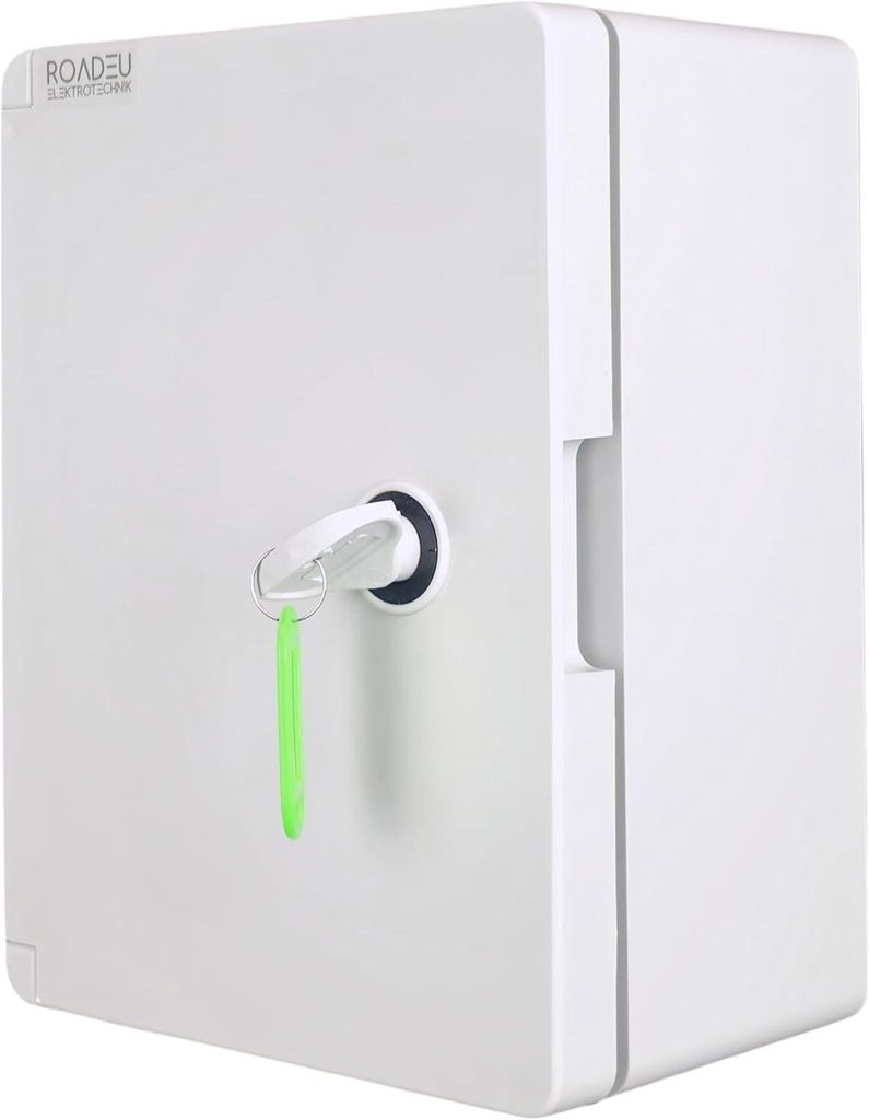 Verteilerkasten IP65 180x240x120mm – Wasserdicht Schaltschrank Gehäuse aus Kunststoff mit Montageplatte