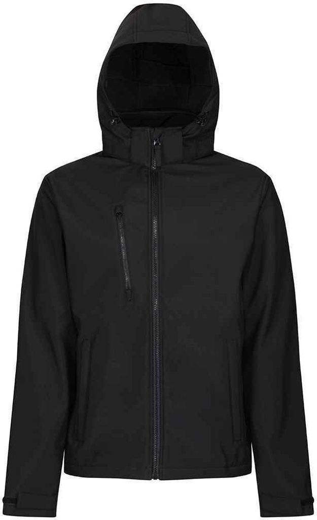 Regatta - "Venturer" Softshelljacke, Dreilagig für Herren RW8116 (M) (Schwarz)