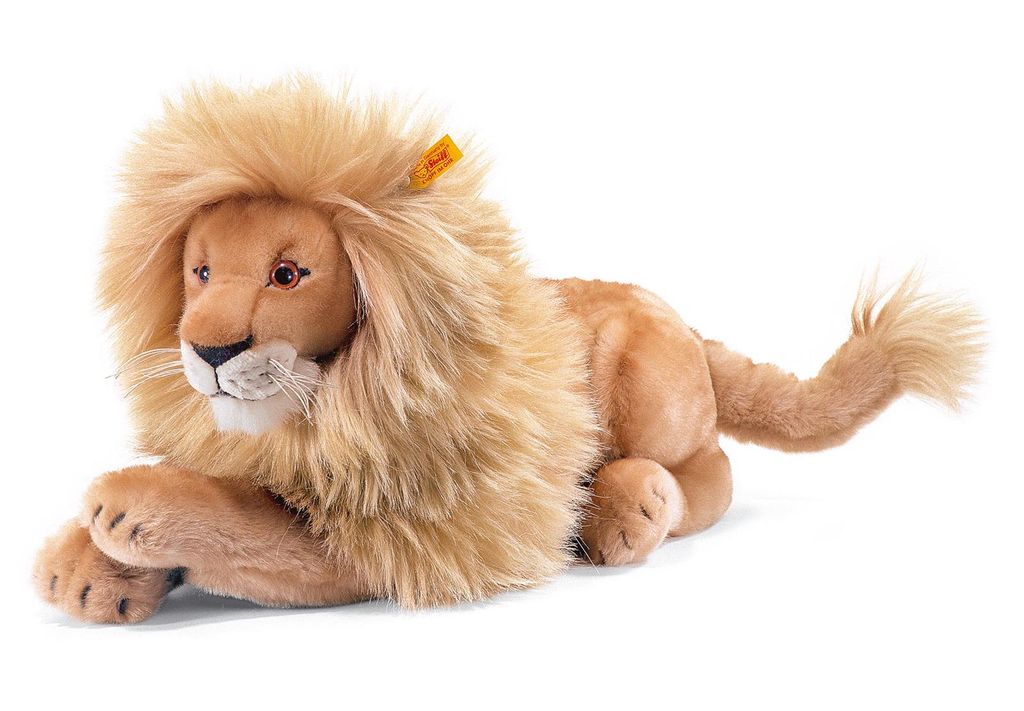 Steiff 064135 Lev Leo, 43 cm, blonďatý ležící Obrázek produktu 