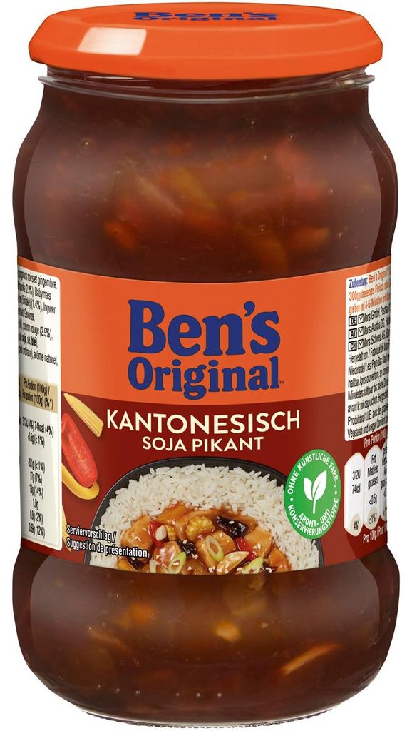 Bens Original Sauce Kantonesisch Soja Pikant lecker gewürzt Produktbild 