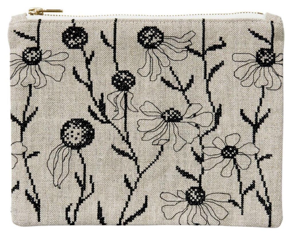 Stickpackung Gezählter Kreuzstich, Pouch Echinacea Produktbild 